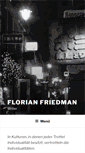 Mobile Screenshot of florianfriedman.com